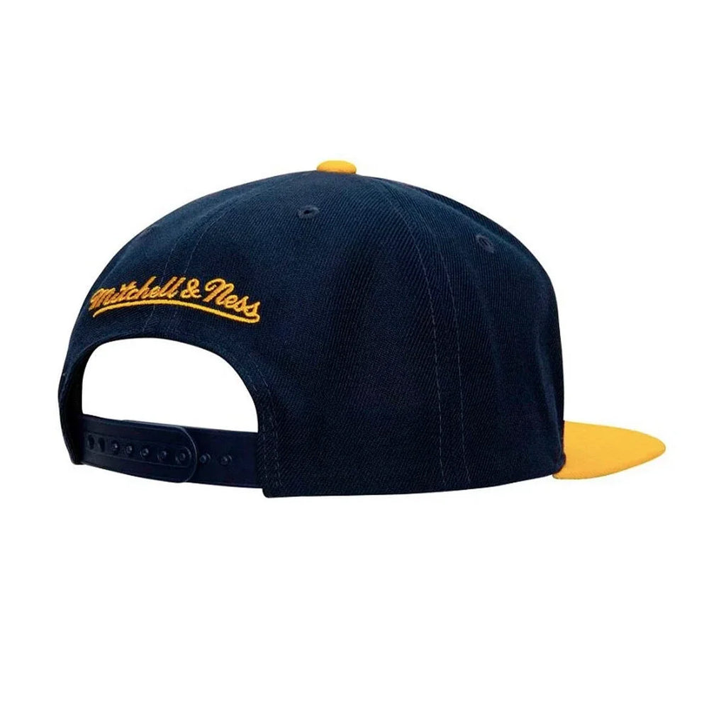 Golden State Warriors Mitchell & Ness 2 Tone 2.0 Snapback Hat for Men product image 2, provided for visual reference and