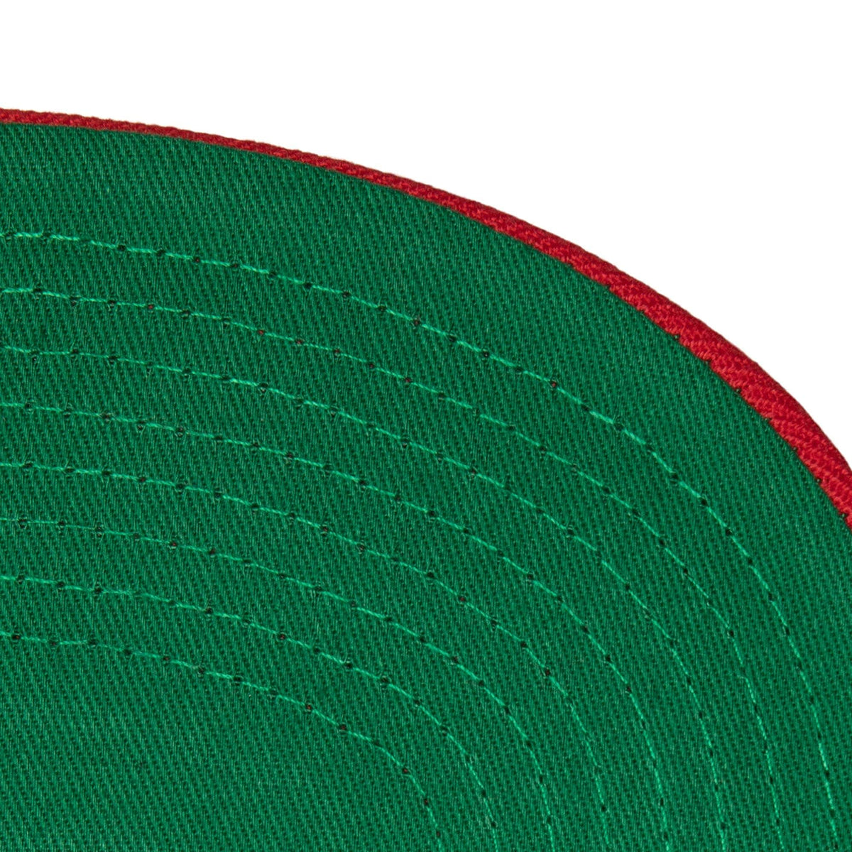 Miami Heat Mitchell & Ness 2 Tone Black and Red Low Big Face Hardwood Classics Snapback Hat for Men product image 3,