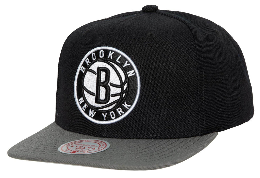 Brooklyn Nets 2-Tone 2.0 Snapback Hat By Mitchell & Ness for Men product image 1, provided for visual reference and product