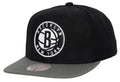 Brooklyn Nets 2-Tone 2.0 Snapback Hat By Mitchell & Ness for Men product image 1, provided for visual reference and product