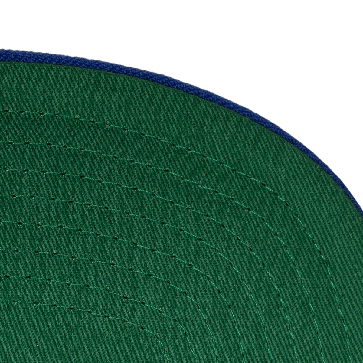 Mens NBA Los Angeles Lakers Blue 2-Tone 2.0 Snapback Hat By Mitchell And Ness product image 3, provided for visual reference