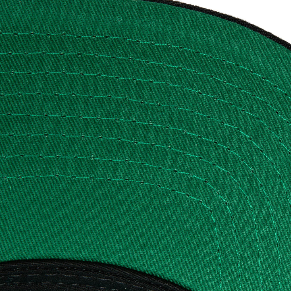 Vancouver Grizzlies Mitchell & Ness HWC 2-Tone Teal/Black 2.0 Snapback Hat product image 3, provided for visual reference
