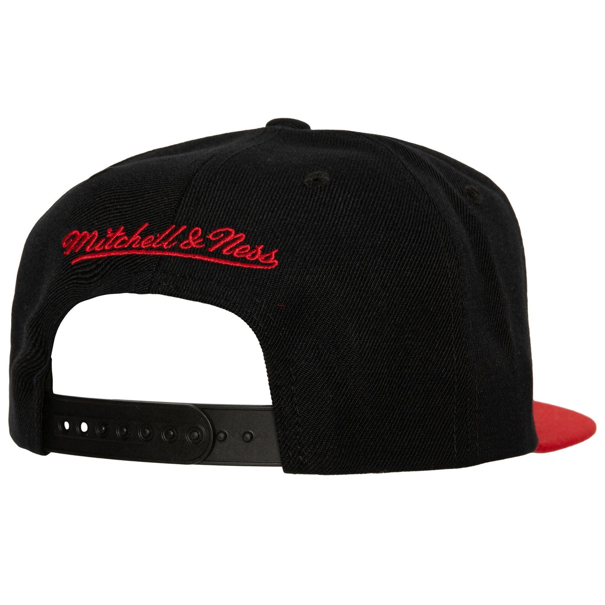 Miami Heat HWC Team Script 2.0 Mitchell & Ness Snapback Hat product image 2, provided for visual reference and product