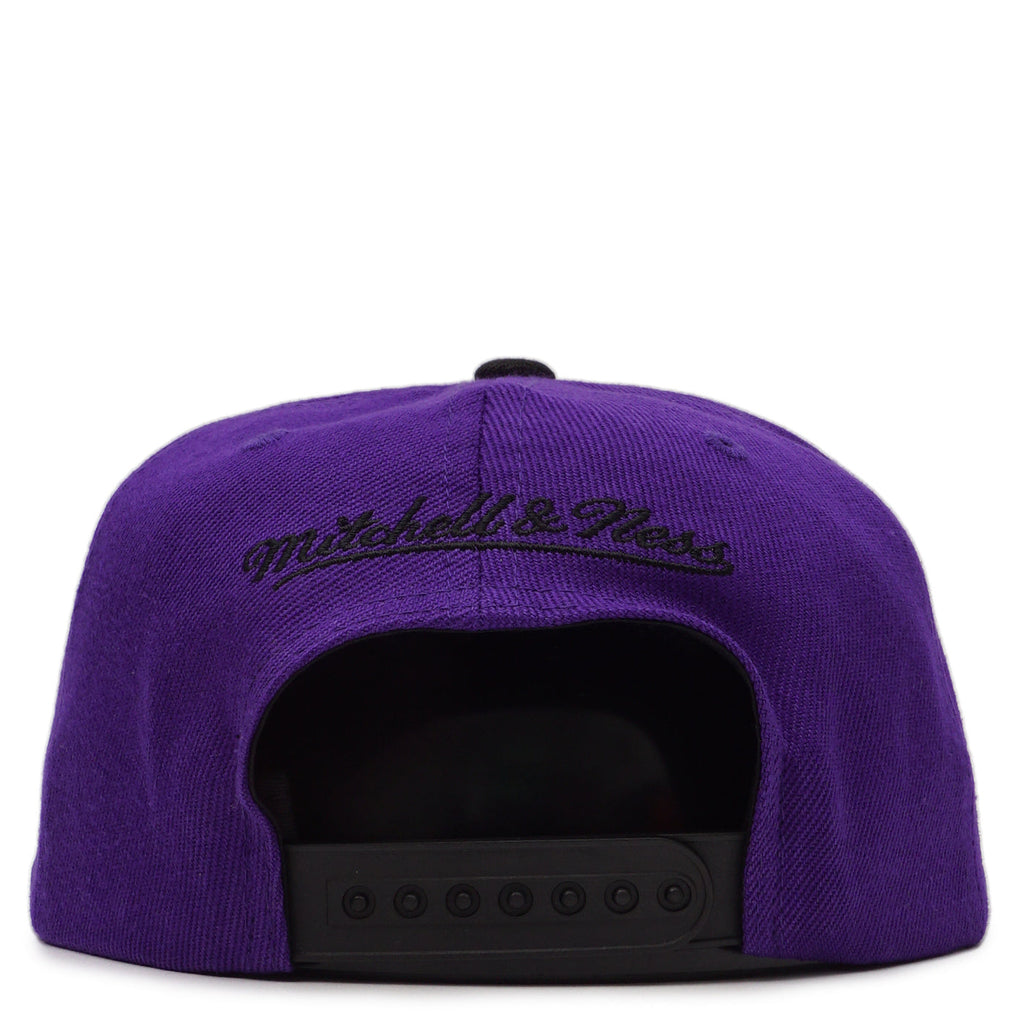 Milwaukee Bucks Mitchell & Ness Hardwood Classics Reload 2.0 Snapback Hat - Purple/Black for Men product image 4, provided