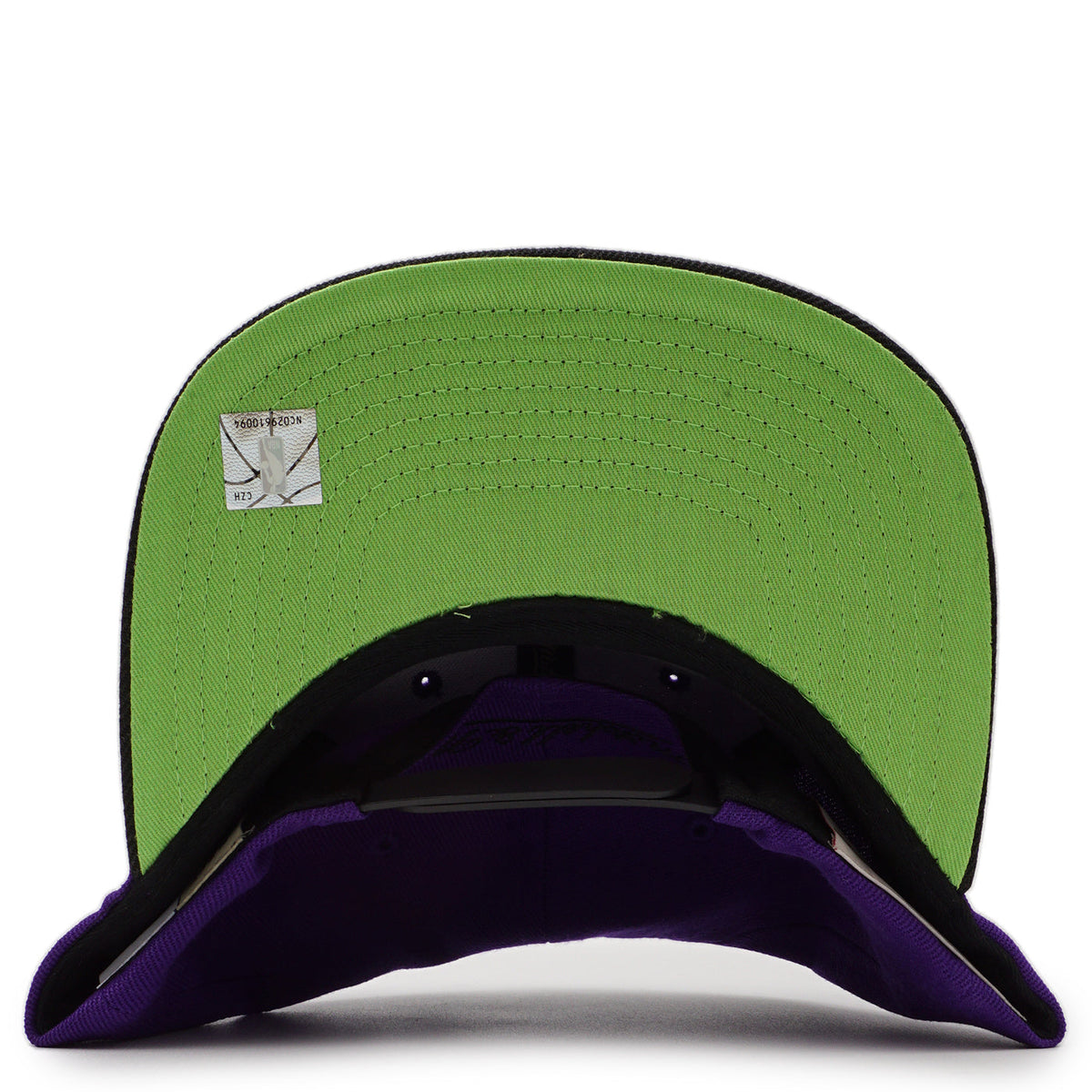 Milwaukee Bucks Mitchell & Ness Hardwood Classics Reload 2.0 Snapback Hat - Purple/Black for Men product image 3, provided