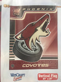 Arizona Coyotes Team Logo Vertical Flag product image 1, provided for visual reference and product detail review