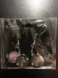 Chicago Cubs Sterling Silver Team Logo Dangle Earrings product image 1, provided for visual reference and product detail
