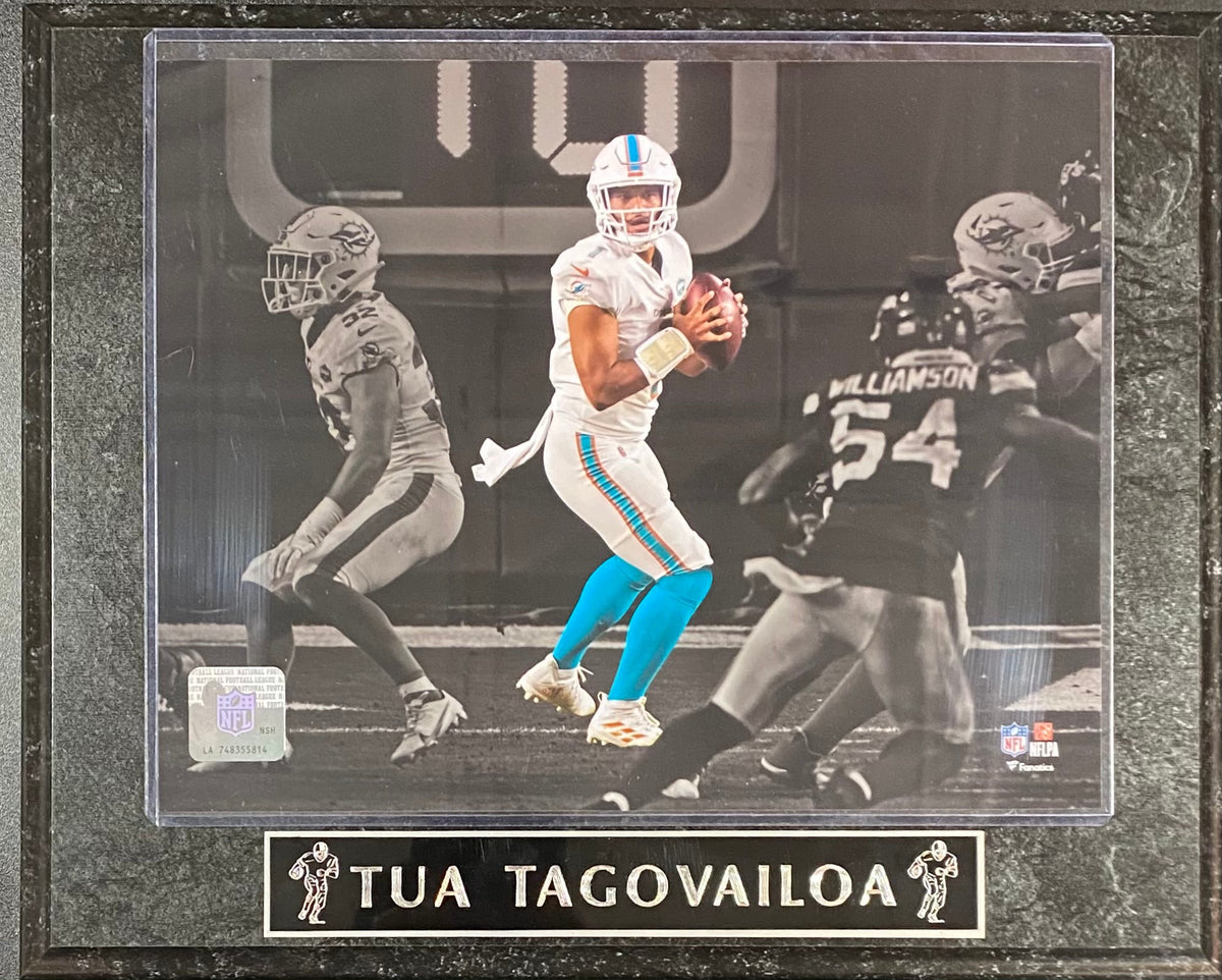 Tua Tagovailoa Miami Dolphins Wall Plaque product image 1, provided for visual reference and product detail review