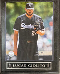 Lucas Giolito Chicago White Sox Plaque product image 1, provided for visual reference and product detail review