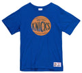 New York Knicks NBA Legendary Slub Royal T-Shirt By Mitchell And Ness for Men product image 1, provided for visual reference