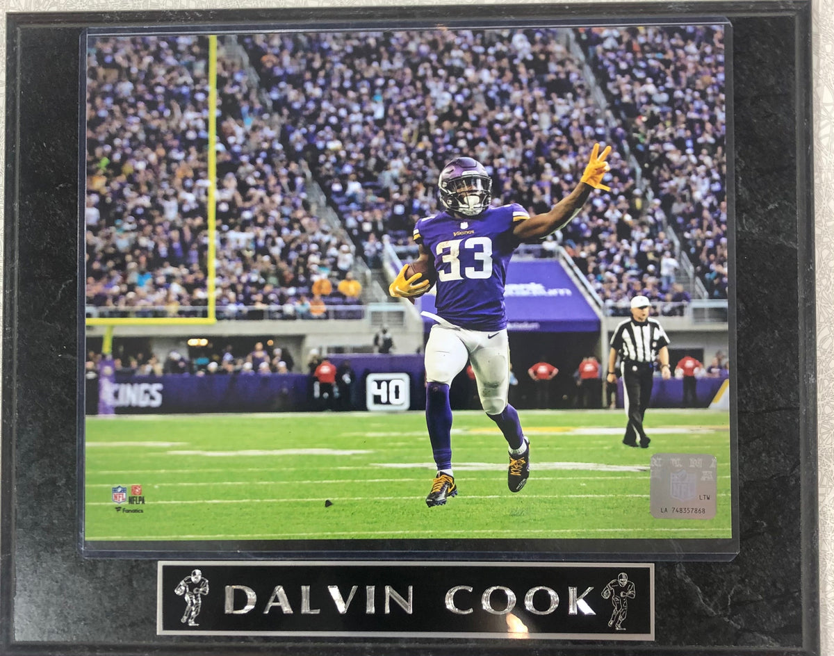 Dalvin Cook Minnesota Vikings Wall Plaque product image 1, provided for visual reference and product detail review