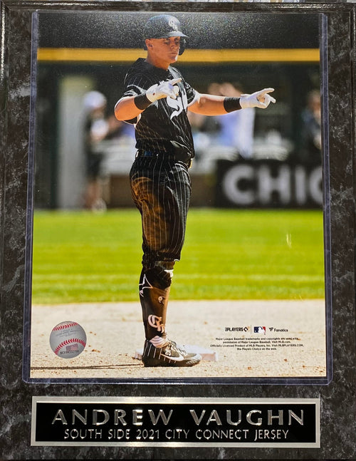 Andrew Vaughn Chicago White Sox Plaque product image 1, provided for visual reference and product detail review