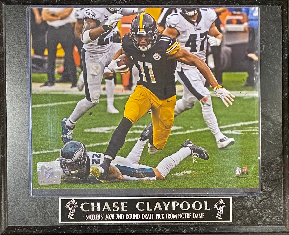 Chase Claypool Pittsburgh Steelers Wall Plaque product image 1, provided for visual reference and product detail review