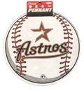 Houston Astros Die Cut Baseball Pennant product image 1, provided for visual reference and product detail review