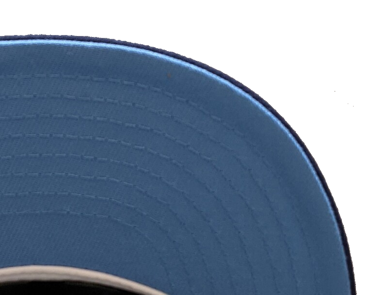 Chicago Cubs New Era Chrome and Navy 2 Tone Wrigleyville 59FIFTY City Connect Fitted Hat product image 5, provided for