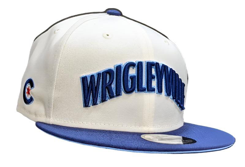 Chicago Cubs Wrigleyville 2 Tone Cream/Navy Cooperstown Collection 9FIFTY Snapback Hat product image 3, provided for visual