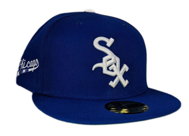 Chicago White Sox 1969 New Era 59FIFTY Fitted Hat - Royal Blue product image 1, provided for visual reference and product