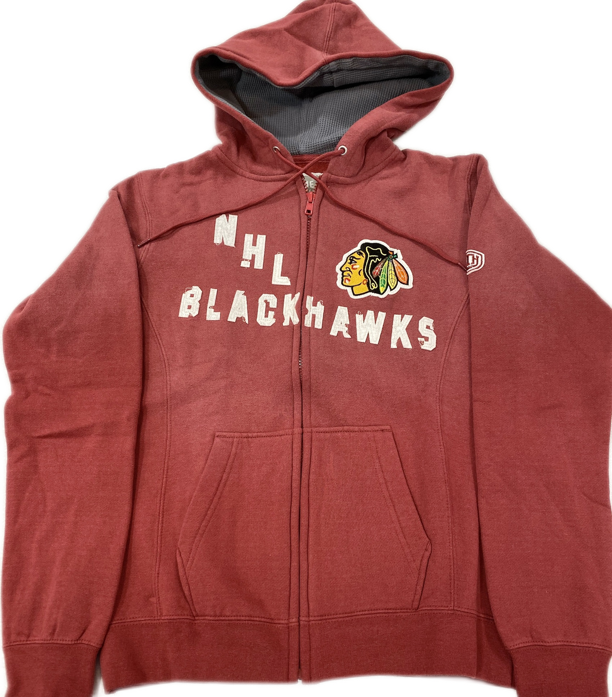 Chicago Blackhawks Newbury Collection Zip Up Hoodie for Women product image 1, provided for visual reference and product