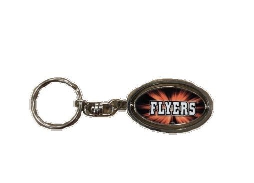 Philadelphia Flyers Metal Spinner Keychain product image 3, provided for visual reference and product detail review