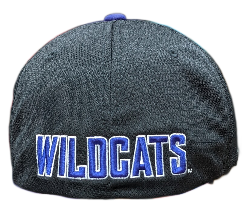 Northwestern Wildcats Top of the World 2 Tone Reflex Hybrid Tech Flex Hat - Black/Purple product image 2, provided for