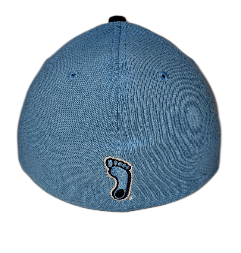 North Carolina Tar Heels Carolina Blue/ Navy 39THIRTY Flex Hat product image 4, provided for visual reference and product