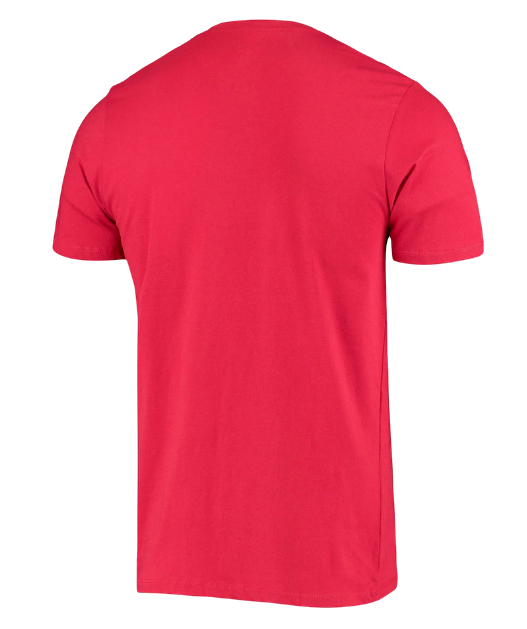 Tampa Bay Buccaneers '47 Imprint Super Rival T-Shirt – Red product image 3, provided for visual reference and product detail