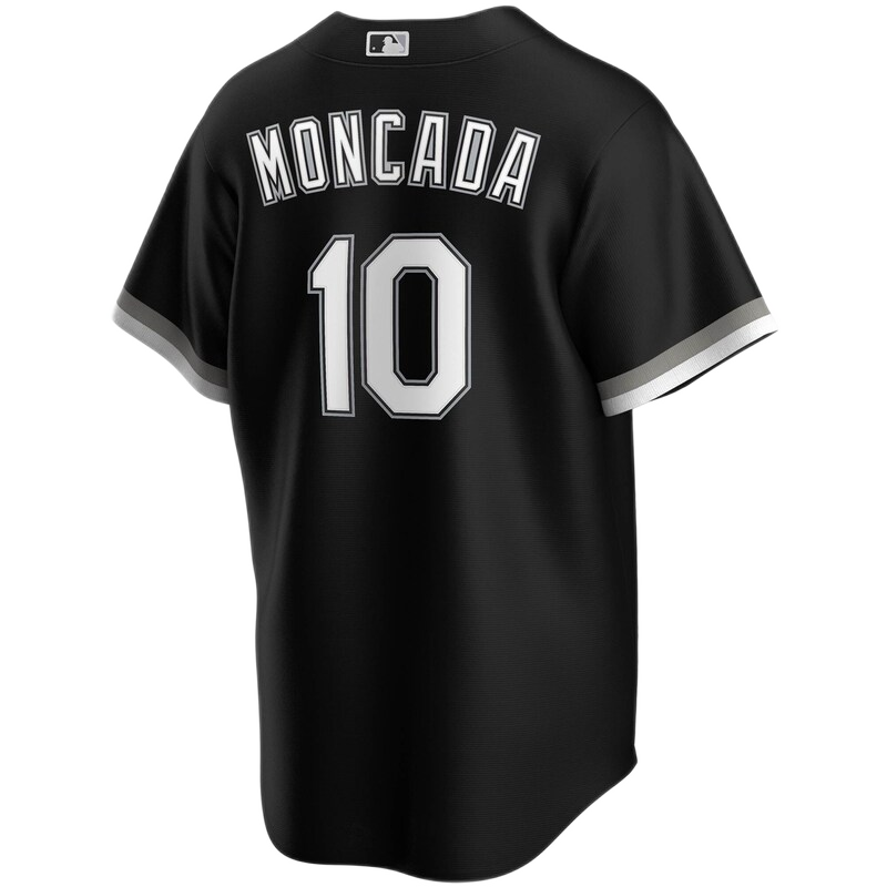 Yoan Moncada Chicago White Sox NIKE Black Alternate Spring Training Premium Replica Jersey for Men product image 3, provided