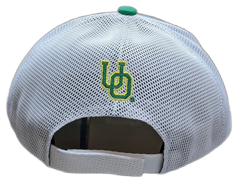 Oregon Ducks Stamp 3-Tone Adjustable Hat By Top Of the World for Men product image 2, provided for visual reference and