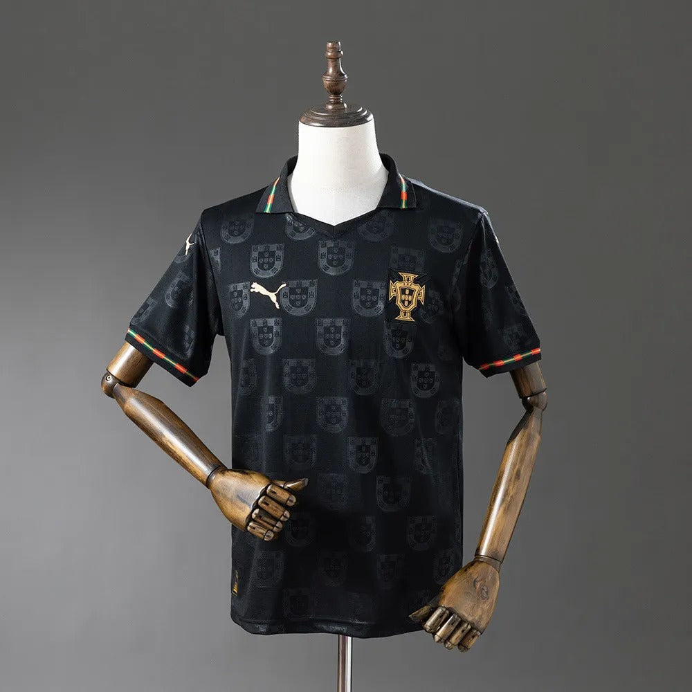 Portugal Jersey 25/26 Black Special Football Kit World cup product image 1