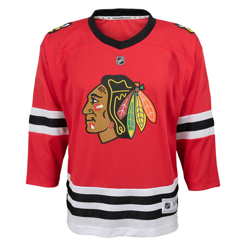Infant Chicago Blackhawks Patrick Kane Red Replica Player Jersey product image 2, provided for visual reference and product