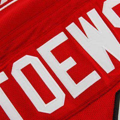 Youth Chicago Blackhawks Jonathan Toews Premier Home Jersey product image 3, provided for visual reference and product