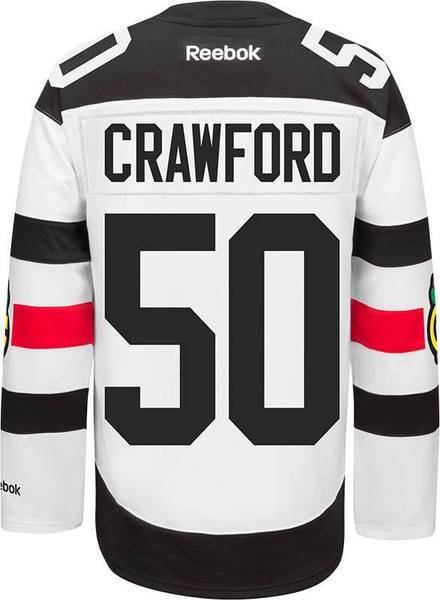 Chicago Blackhawks Corey Crawford 2016 Stadium Series Premier Replica Jersey for Men product image 2, provided for visual