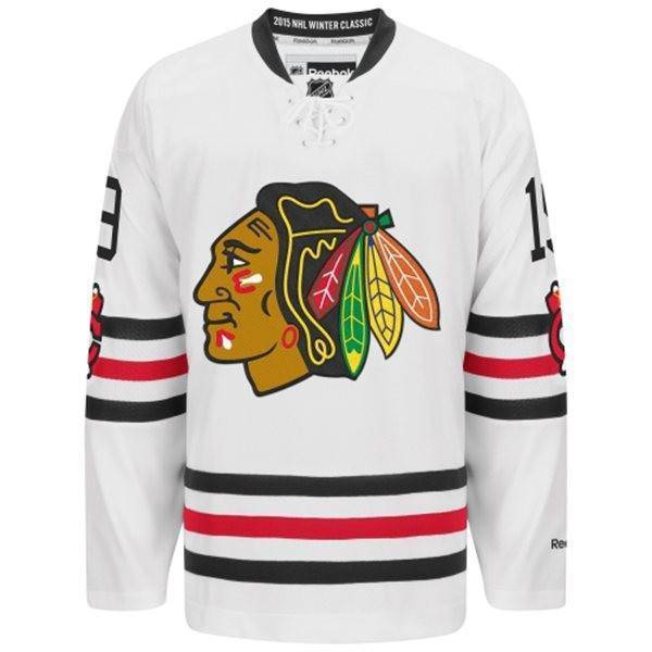 Jonathan Toews 2015 Winter Classic Premier Jersey for Men product image 3, provided for visual reference and product detail