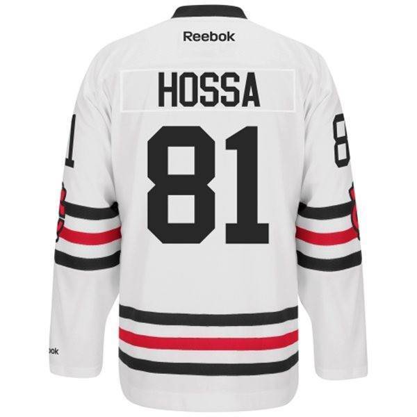 Mens Chicago Blackhawks Marian Hossa 2015 Winter Classic Premier Jersey product image 2, provided for visual reference and