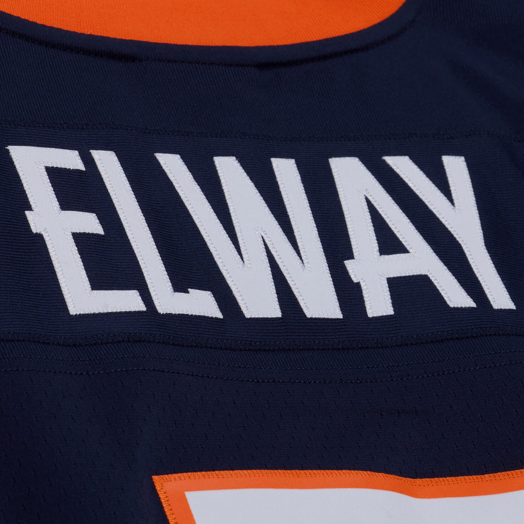 Mitchell & Ness John Elway Navy Denver Broncos Legacy Replica Jersey for Men product image 6, provided for visual reference