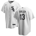 NIKE Men Ozzie Guillen Chicago White Sox White Home Replica Jersey With Premium Twill Lettering product image 1, provided