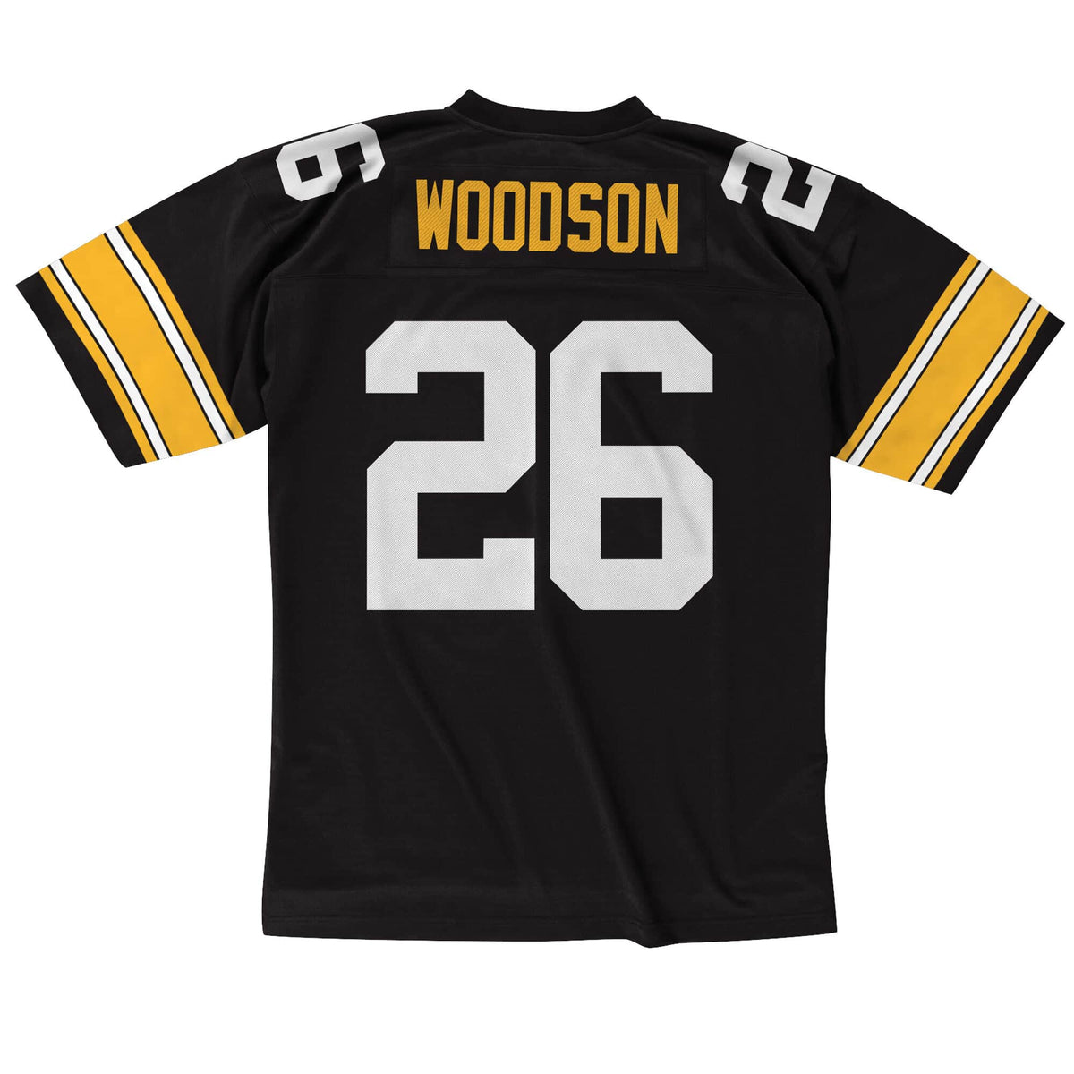 Pittsburgh Steelers Rod Woodson Mitchell & Ness Black Legacy Replica Jersey for Men product image 3, provided for visual