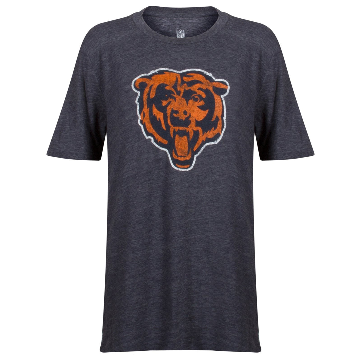 Chicago Bears Youth NFL Secondary Logo Triblend Short Sleeve T-Shirt product image 1, provided for visual reference and