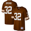 Cleveland Browns Jim Brown Mitchell & Ness Brown Legacy Player Replica Jersey for Men product image 1, provided for visual