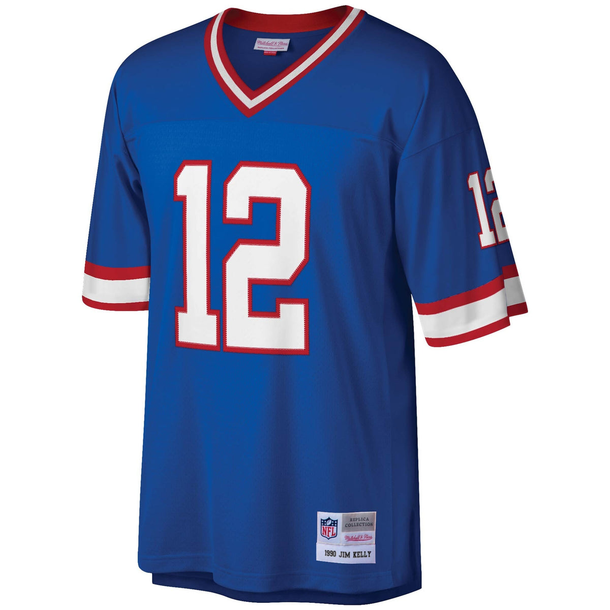 Jim Kelly Buffalo Bills Mitchell & Ness Royal Legacy Replica Jersey for Men product image 2, provided for visual reference