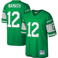 Mens New York Jets Joe Namath Mitchell & Ness Green 1968 Retired Player Legacy Replica Jersey product image 1, provided for