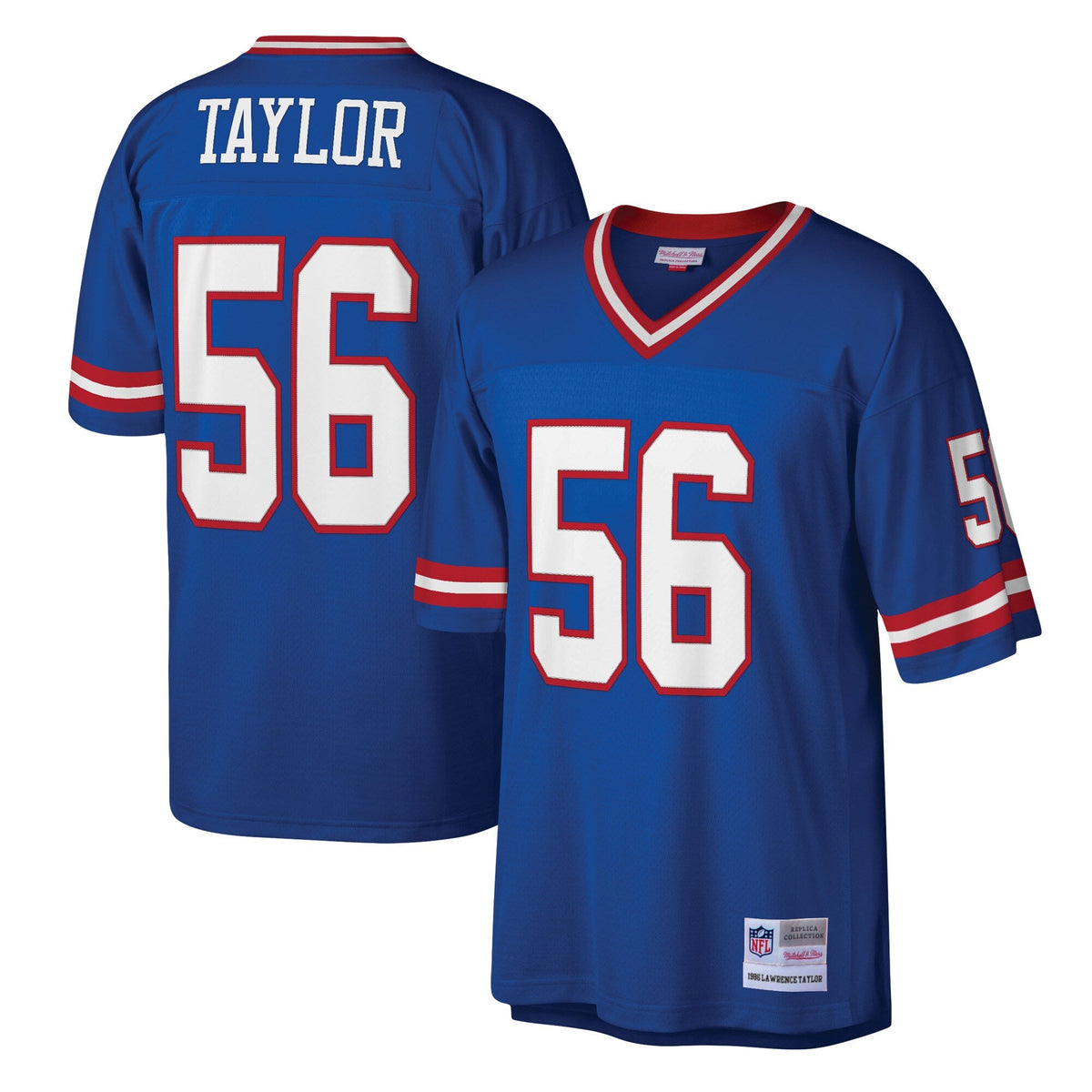 New York Giants Lawrence Taylor Mitchell & Ness Royal Legacy Replica Jersey for Men product image 1, provided for visual