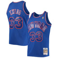 New York Knicks Patrick Ewing Mitchell & Ness Blue 1996-97 Hardwood Classics Swingman Jersey for Men product image 1,