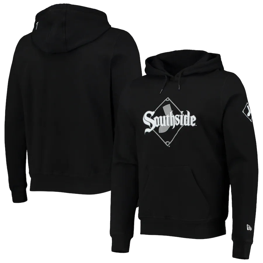 Chicago White Sox New Era City Connect Pullover Hoodie - Black product image 1, provided for visual reference and product