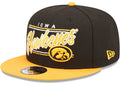 Iowa Hawkeyes New Era Team Script 9FIFTY Snapback Hat - Black product image 1, provided for visual reference and product