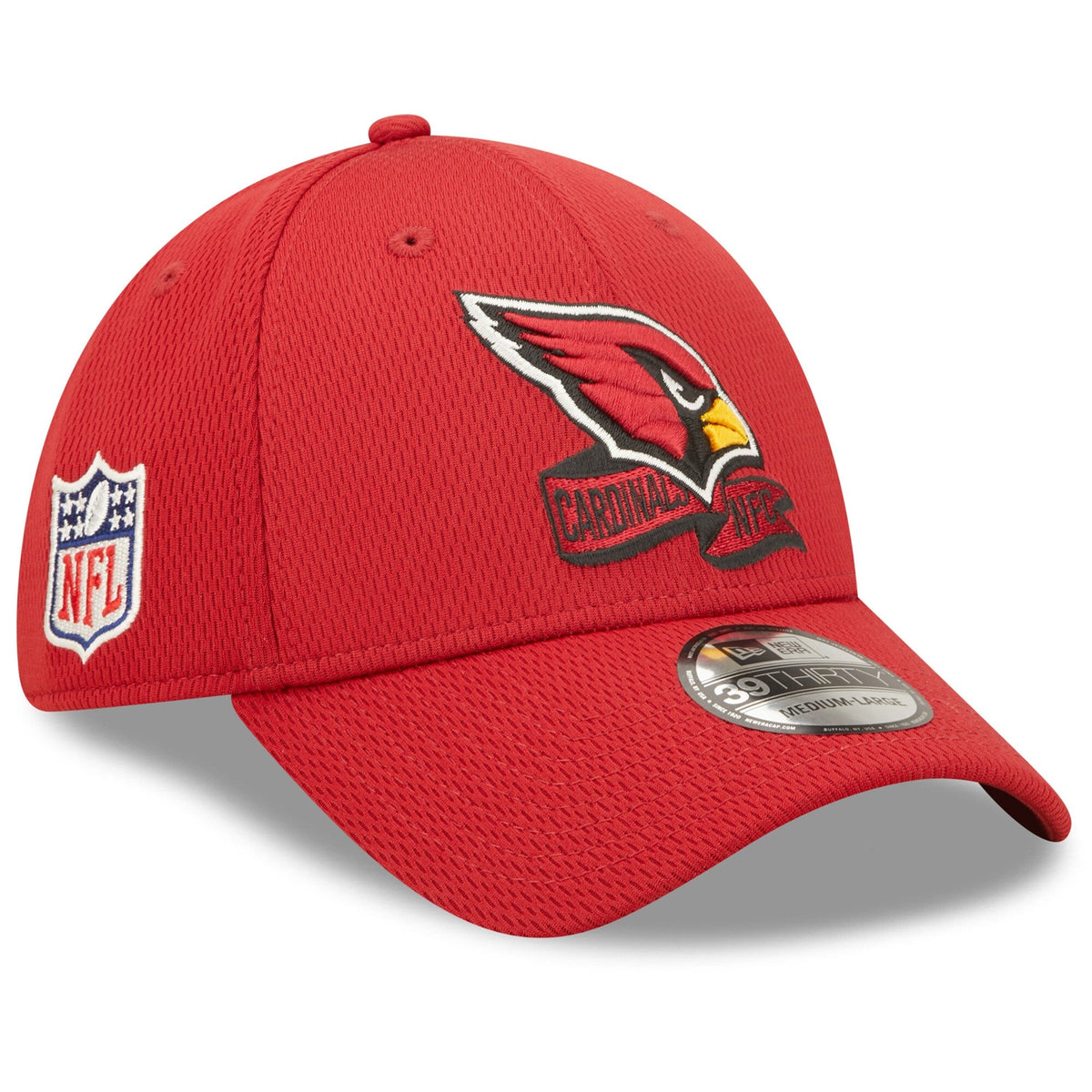Arizona Cardinals New Era Cardinal Red 2022 Sideline Coaches 39THIRTY Flex Hat for Men product image 6, provided for visual
