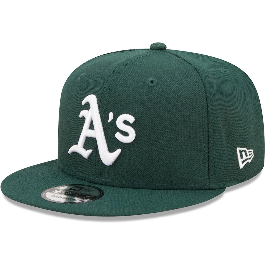 New Era Oakland Athletics 1989 World Series Green 9FIFTY Snapback Adjustable Hat product image 3, provided for visual