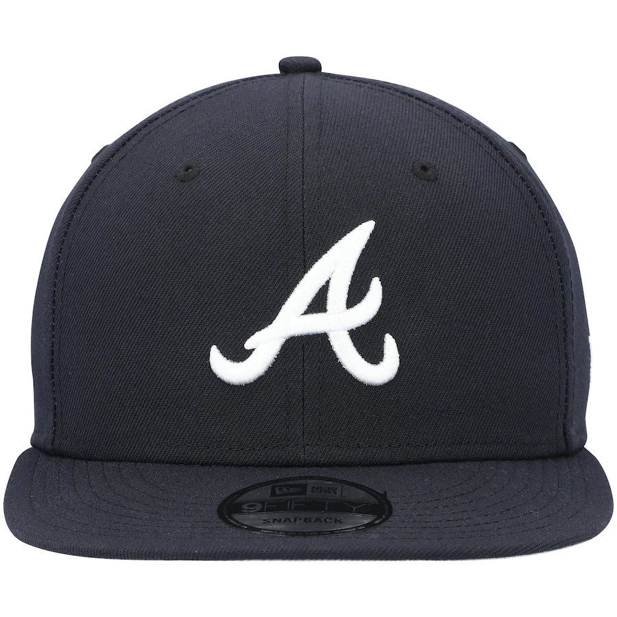 New Era Atlanta Braves Navy 2021 World Series 9FIFTY Snapback Adjustable Hat product image 2, provided for visual reference