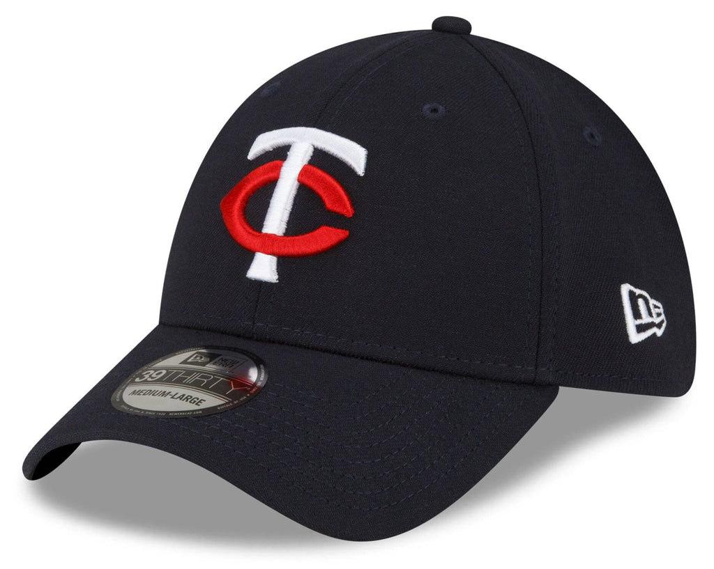 Minnesota Twins New Era Navy Team Classic Home 39THIRTY Flex Hat product image 1, provided for visual reference and product