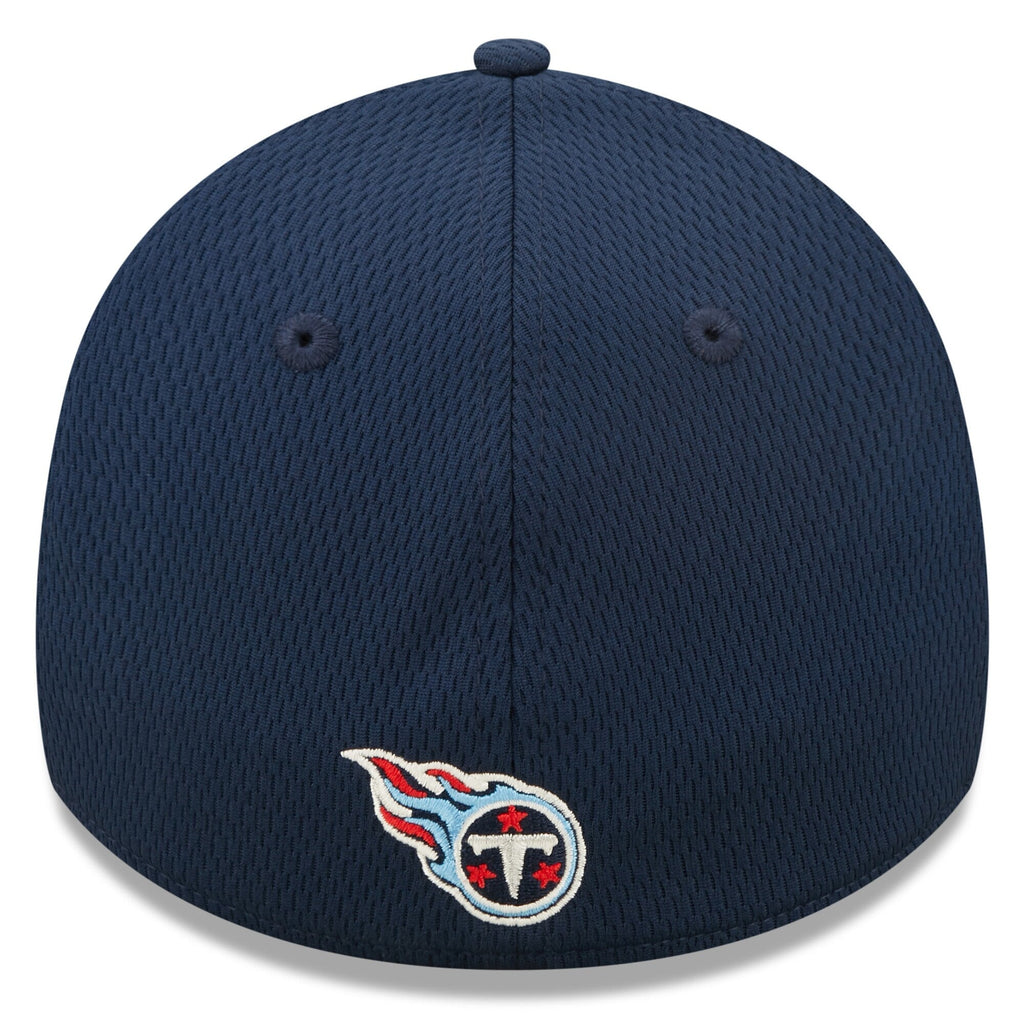 Tennessee Titans New Era Navy 2022 Sideline 39THIRTY Coaches Flex Hat for Men product image 4, provided for visual reference